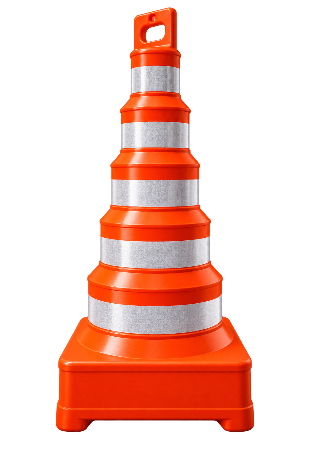 Cone Sinalizador Tipo Bolo de Noiva